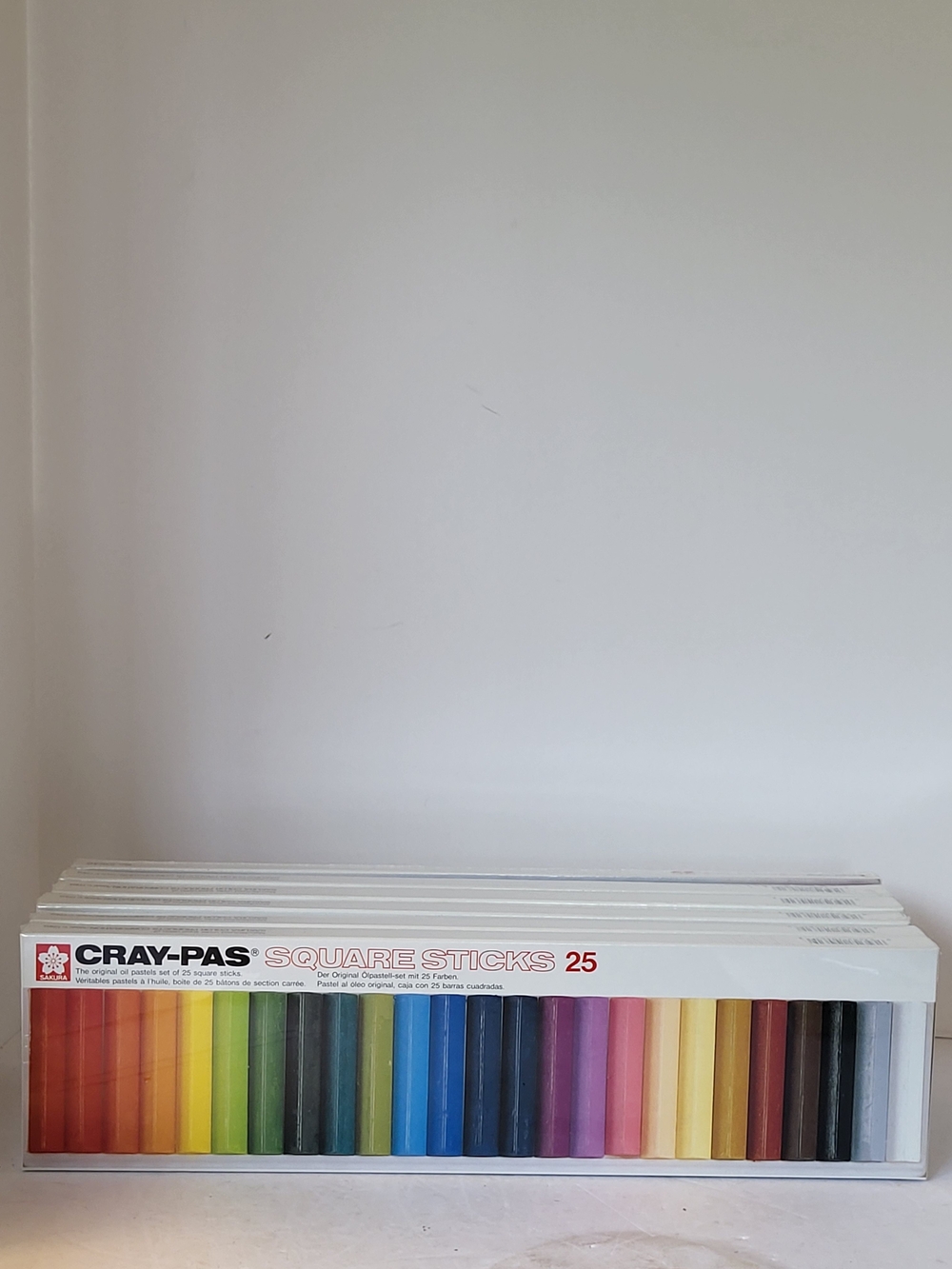 SAKURA CRAY-PAS Oil Pastels Set/25 Factory SEALED NOS - Picture 2 of 6